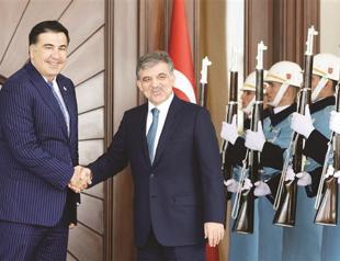 Georgian President holds talks in Ankara