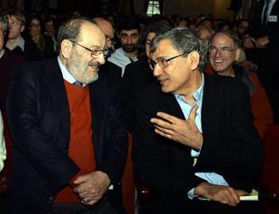 Eco and Pamuk discuss being a novelist