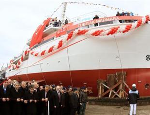 Turkey’s first locally built research ship at sea