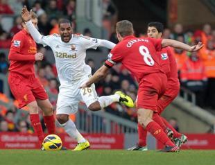Liverpool routs Swansea 5-0 in Premier League