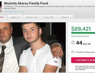 Fund collects donations for guard killed in Ankara US embassy attack