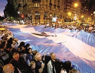 ‘1 million protest’ against Argentinian government