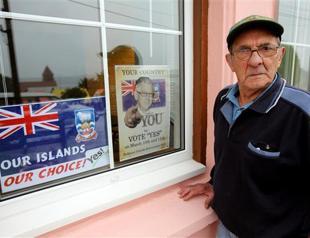 Falkland Islands vote in referendum with eye on world
