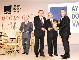 Aydın Doğan Award presented at a ceremony in field of Turkish music