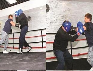 Chechen leader ‘punishes’ minister in boxing ring