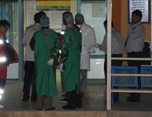 Turkish hospital checks nine Syrians against use of chemical weapons