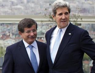 Turkish FM Davutoğlu and Kerry have successive talks on Syria