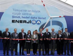 Enerjisa launches largest Turkish wind farm plant