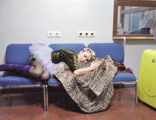 A family living on the streets