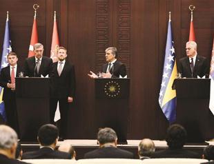 Bosnia, Serbia, Turkey pledge a better future