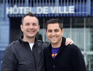 Two men, Vincent and Bruno, to wed in a first for France