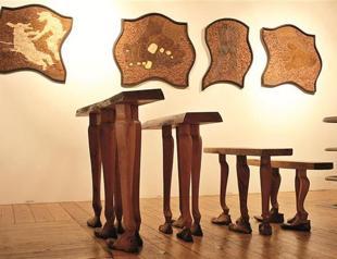 Orthopedic shoes at exhibition