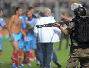 Argentine players detained in Brazil after brawl