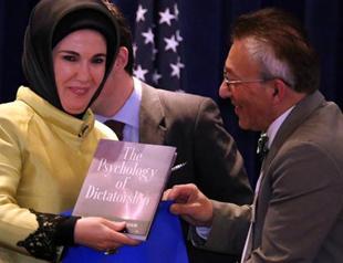 Turkish PMs wife receives warm welcome at Georgetown University