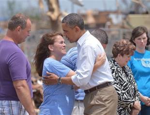 Obama travels to tornado-ravaged Oklahoma