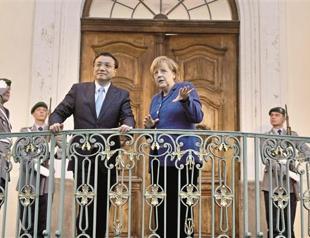 Merkel, Li vow to stop EU, China trade dispute