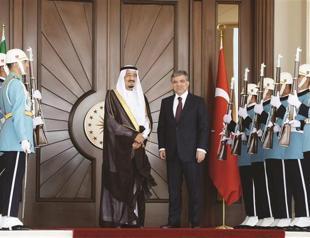 Saudi crown prince in Ankara for Syria