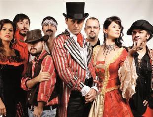 Latin all stars on stage at Ghetto