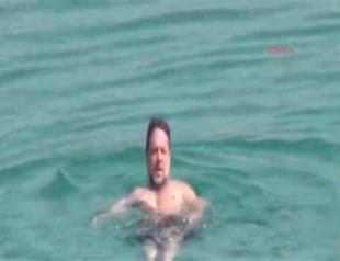 Australian actor Russell Crowe visits Çanakkale, Istanbul