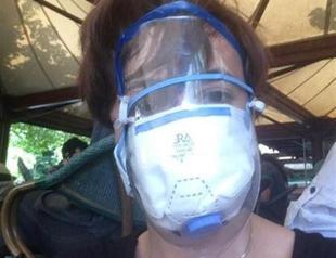 Gezi park protesters bring handmade masks to counter police tear-gas rampage