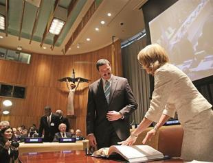 Almost 70 states sign UN arms agreement