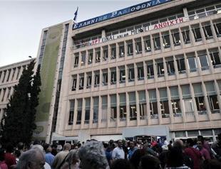 Shock as Greece shuts down public broadcaster