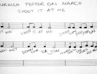 Turkish pepper gas march