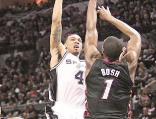 Green, Ginobili help powers Spurs past Heat
