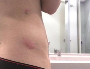 Journalist beaten by policemen at Gezi Park protests in Istanbul