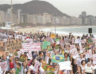 Brazil calms after week of protests
