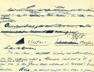 Manuscript of first Beckett novel sold