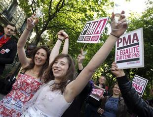 French parliament adopts landmark gay marriage law
