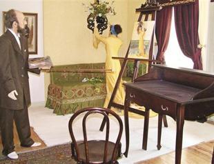 Guests rush to the Osman Hamdi Bey Museum