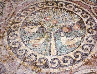 Excavations reveal the first mosaics in Amasya