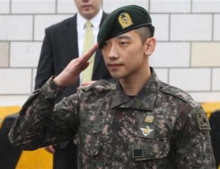 South Korean pop star Rain finishes military service