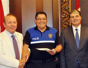 Police officers who worked at Gezi protests honored