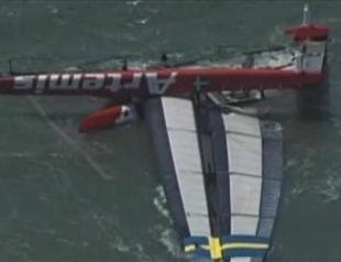 British Olympic winner sailor dead after Americas Cup boat capsizes