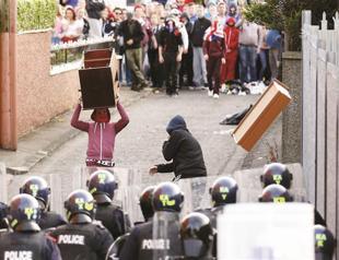 Violence in Belfast flares for third night