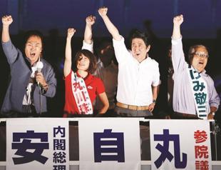 Japan’s Abe wins elections, calls for economic reform