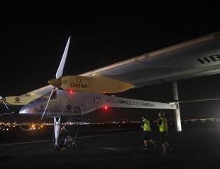 Solar powered plane finishes journey, lands in NYC