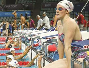 Franklin eyes a Phelps-esque eight at worlds