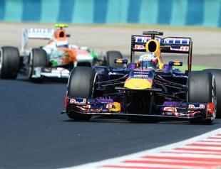 Vettel tops times at Hungarian GP