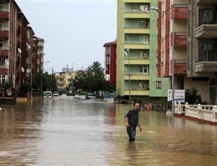 Flood hits Black Sea province of Samsun
