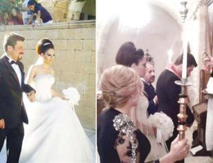 Syrian refugee Syriac couple get married in the monastry