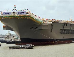India launches own aircraft carrier
