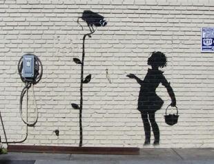 Banksy graffiti offered at US auction: Auction house