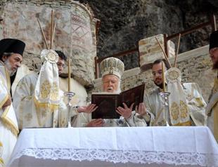 Fourth Mass held at Sümela Monastery
