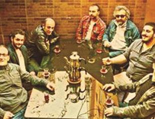 Leyla The Band on stage in Muğla