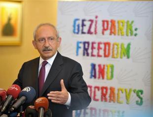 Turkish main opposition leader vows support to Gezi protesters