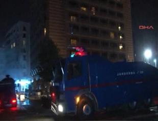 Gendarmerie’s water cannon trucks called for reinforcement in Istanbul